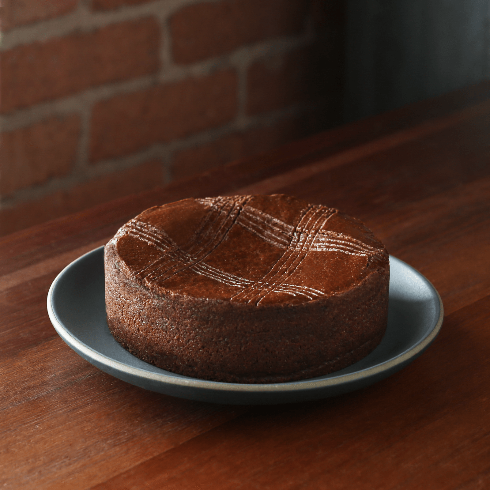 Gâteau basque chocolat individuel - Chocolaterie Henriet