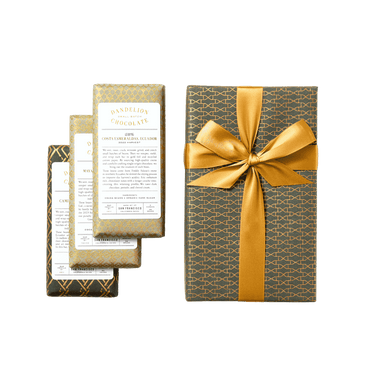 85% and Above Wrapped Three-Bar Gift Set