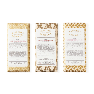 Dandelion Chocolate Bar Trio: Highlights