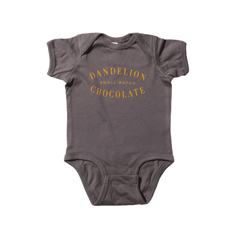 Dandelion Chocolate Clothing Onesie