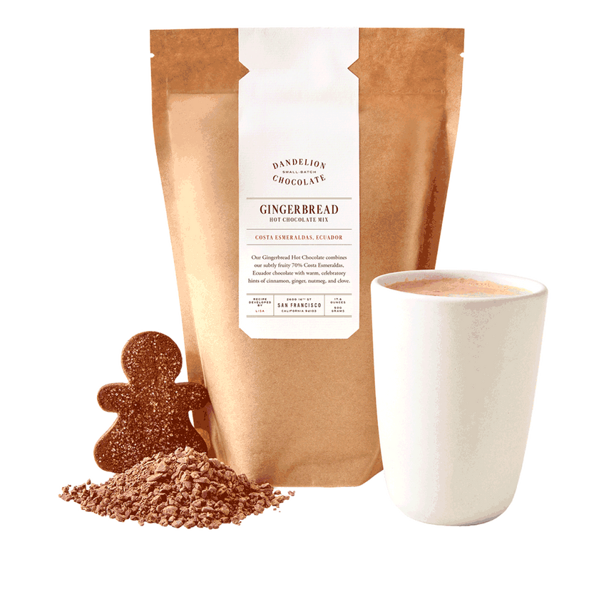 Dandelion Chocolate Gingerbread Hot Chocolate Mix - Large