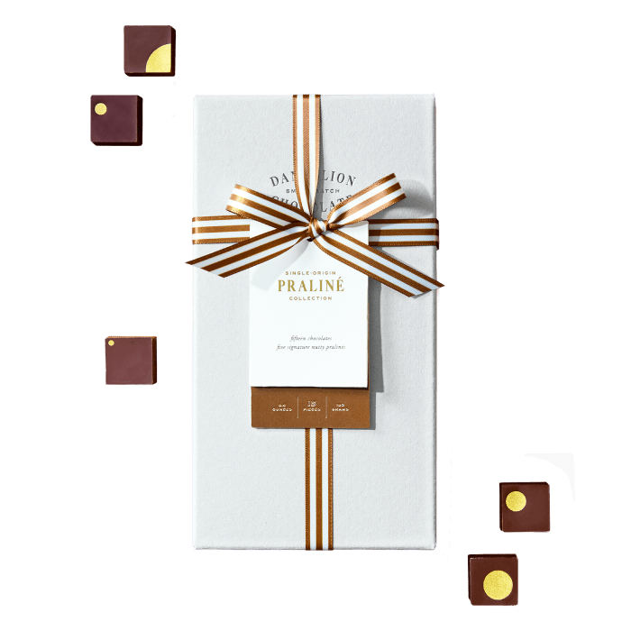 Dandelion Chocolate Single-Origin Praliné Collection