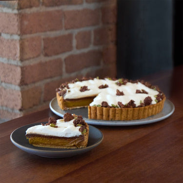 Dandelion Chocolate Velvety Chocolate Pumpkin Tart