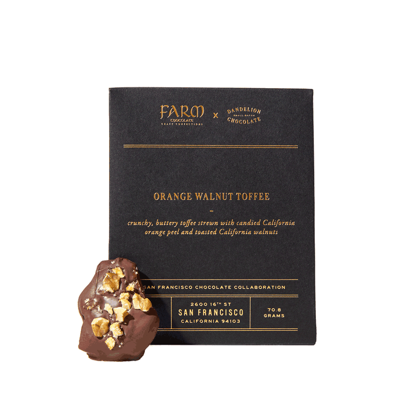 FARM Chocolate Orange Walnut Toffee